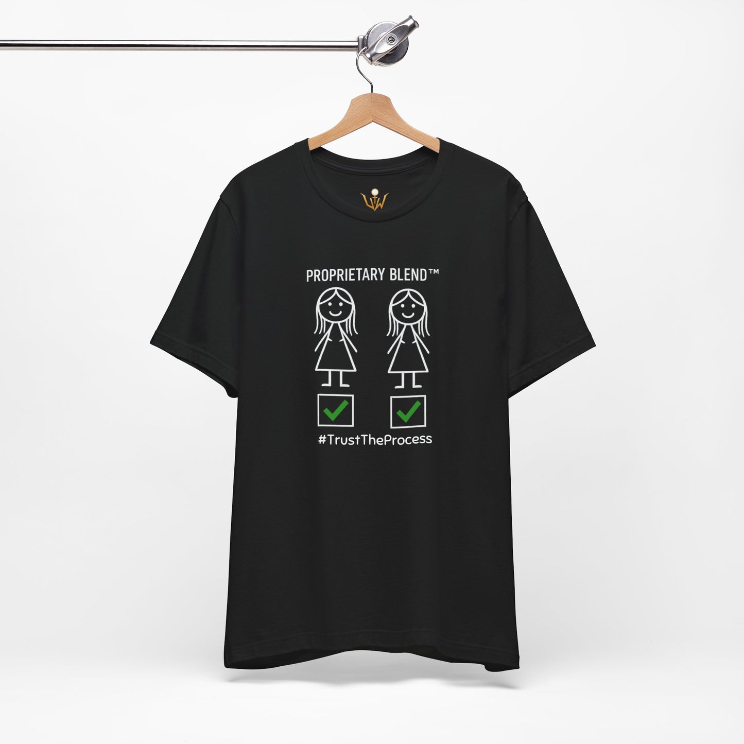 Proprietary Blend T-Shirt — #TrustTheProcess Graphic Tee