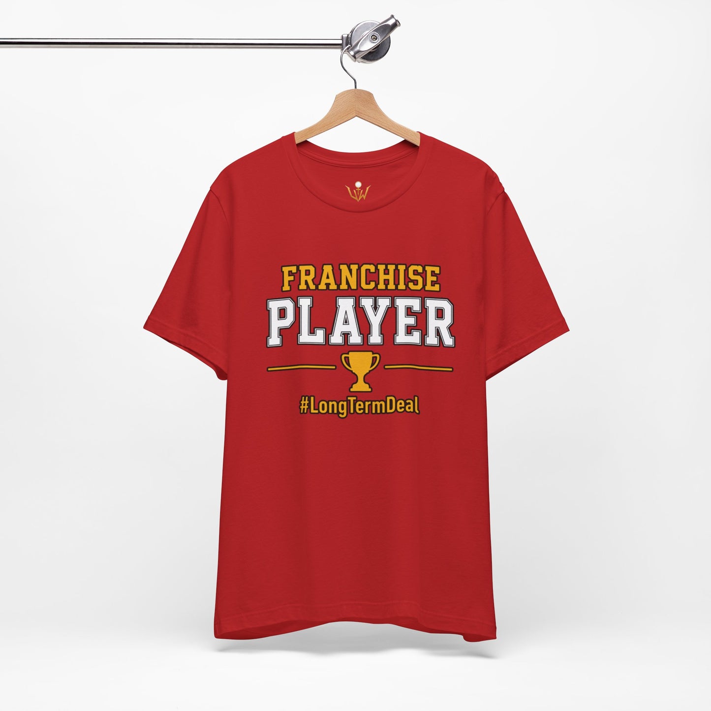Franchise Player T-Shirt — Trophy Graphic & #LongtermDeal Sports Tee