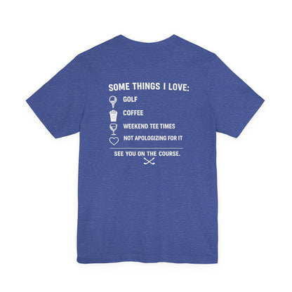 Golf T-Shirt — "Don't Make Me Choose" Funny Golf Gifts