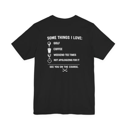 Golf T-Shirt — "Don't Make Me Choose" Funny Golf Gifts