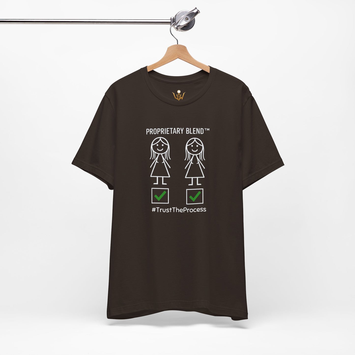 Proprietary Blend T-Shirt — #TrustTheProcess Graphic Tee