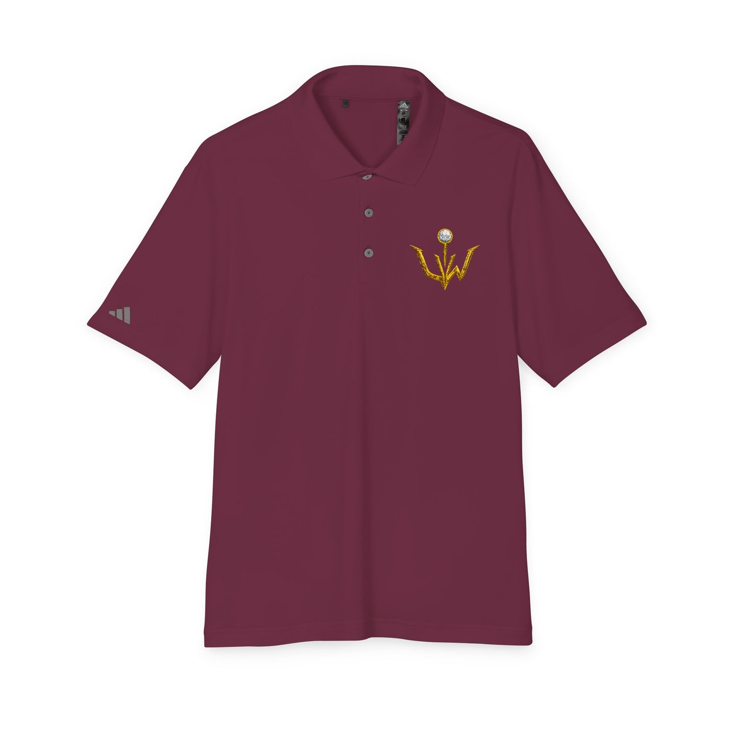 Embroidered Male Uncharted Wood Adidas Polo