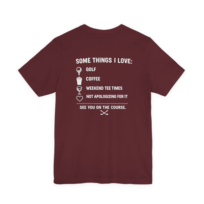 Golf T-Shirt — "Don't Make Me Choose" Funny Golf Gifts