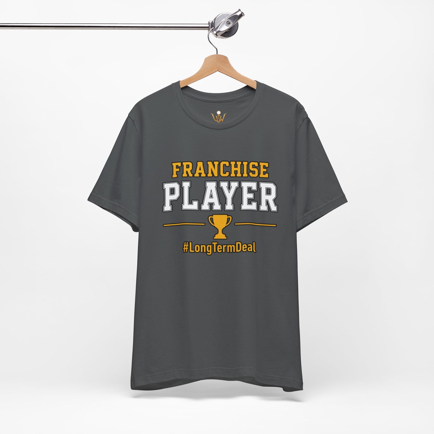 Franchise Player T-Shirt — Trophy Graphic & #LongtermDeal Sports Tee