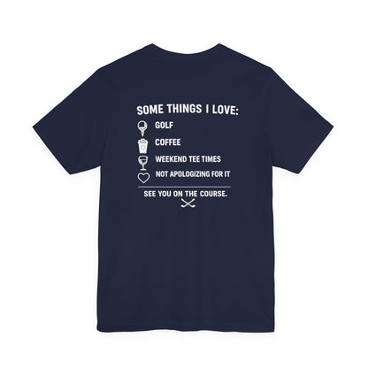 Golf T-Shirt — "Don't Make Me Choose" Funny Golf Gifts