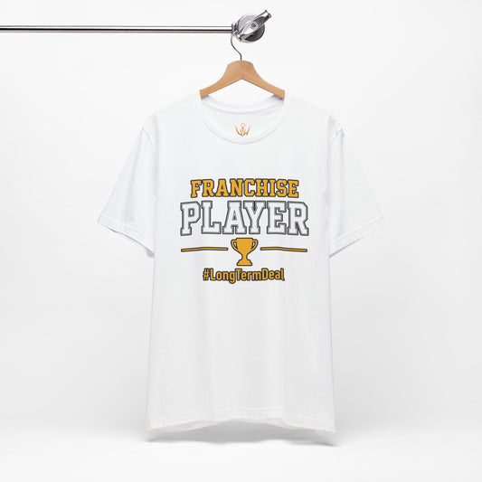 Franchise Player T-Shirt — Trophy Graphic & #LongtermDeal Sports Tee
