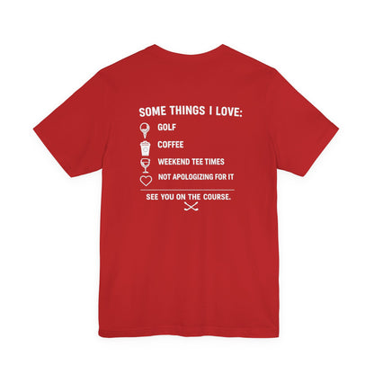 Golf T-Shirt — "Don't Make Me Choose" Funny Golf Gifts