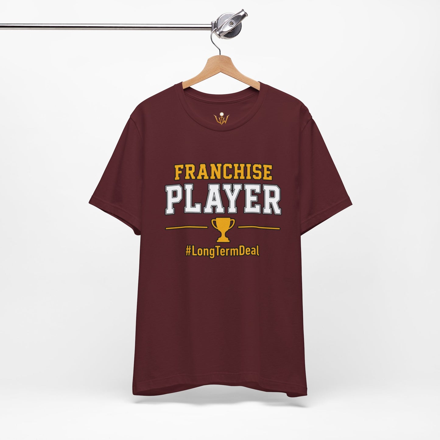 Franchise Player T-Shirt — Trophy Graphic & #LongtermDeal Sports Tee